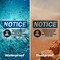 Signmission Hazardous Noise Area Hearing OSHA Notice Sign, Plastic, 10in W x 7in L, 2PK OS-2PACK-NS-P-710-L-13321 - alternate 4